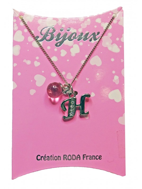 Pendentif Initiale "H"