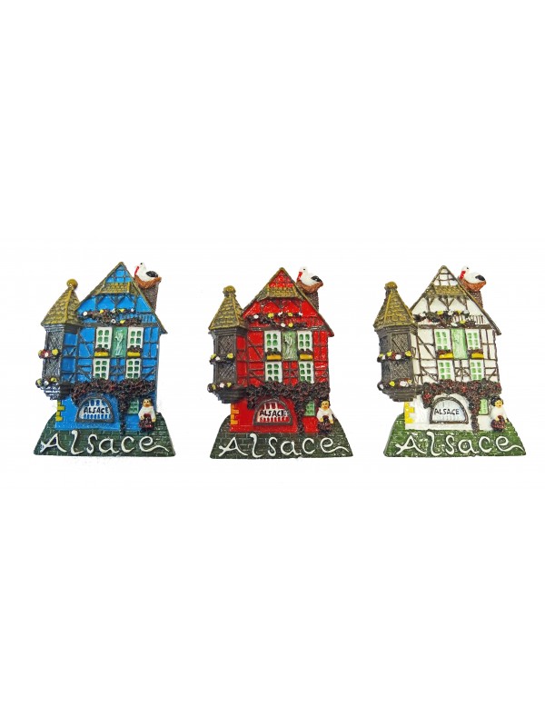 Magnet Maison Alsacienne "Alsace"