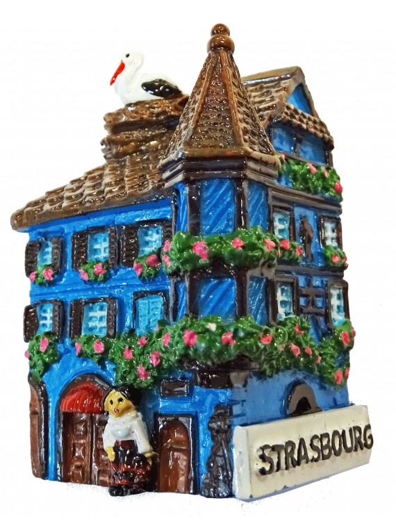 Magnet 3D Maison Alsacienne "Strasbourg"