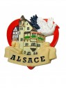 Magnet Alsace "Coeur, Colmar"