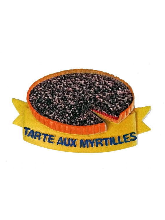 Magnet "Tarte aux myrtilles"