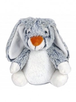 Peluche lapin Gris Plush and Company (30cm)