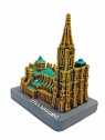 Sujet Cathédrale de Strasbourg 4.5 x 7 cm