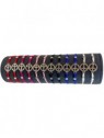 Bracelet fantaisie Peace and Love strass