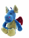 Peluche Dragon bleu 13 cm