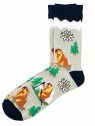 Chaussettes Marmotte grise en Bambou