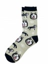 Chaussettes Husky gris en Bambou