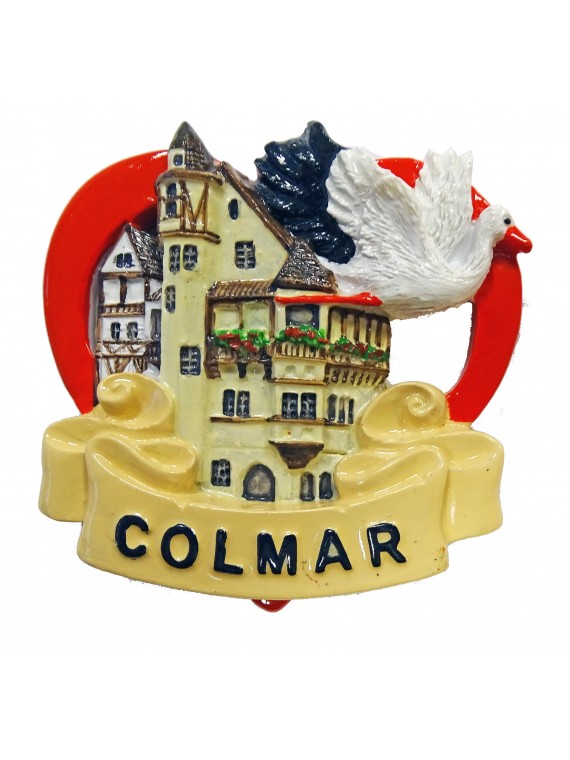 Magnet Alsace "Coeur, Colmar"