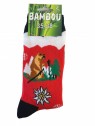 Chaussettes Marmotte rouge en Bambou