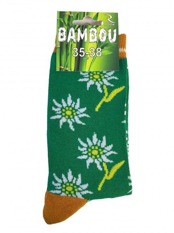 Chaussettes Edelweiss en Bambou