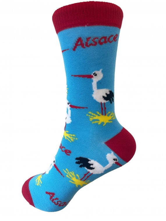 Chaussettes Cigogne, Alsace en Bambou