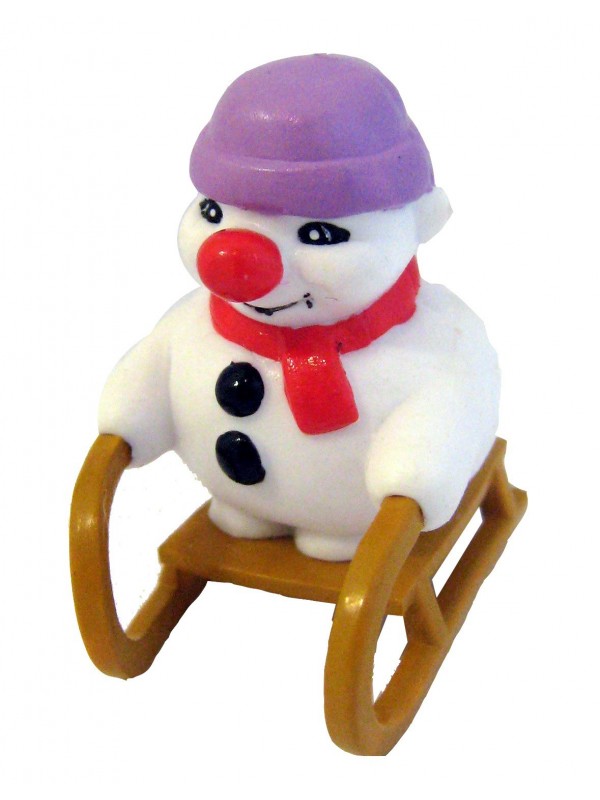 Peluche Bouli le bonhomme de neige 26 cm - jouets rétro jeux de société  figurines et objets vintage